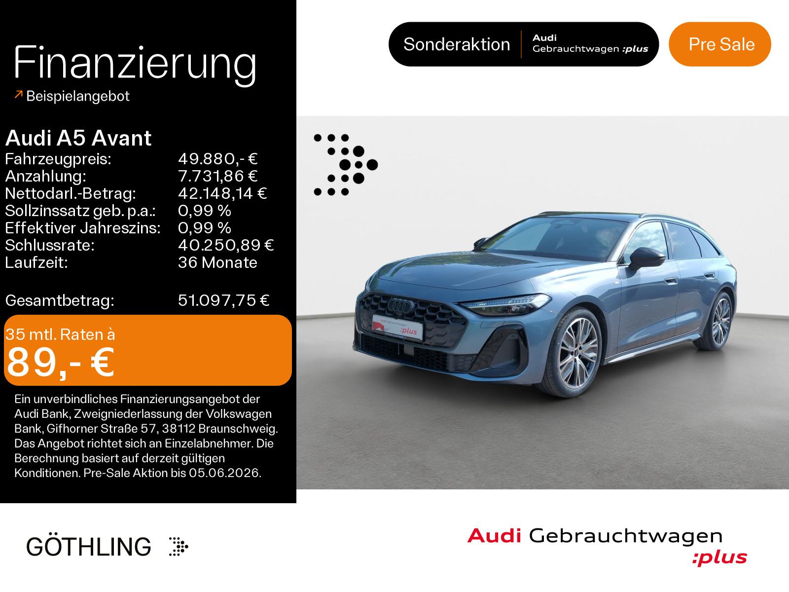 Audi A5 Avant 40 TFSI qu 2x S line S tro*Pano*Matrix*