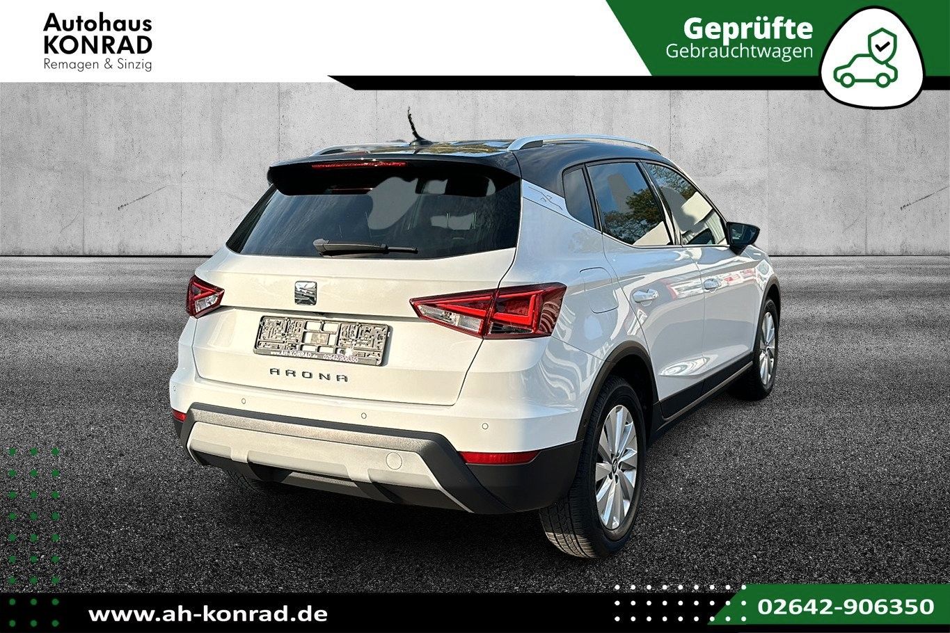 Fahrzeugabbildung SEAT Arona 1.0 TSI Xcellence+LED+Navi+Parklenksystem