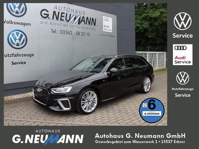 A4 Avant 40 2.0 TFSI S-line LED/NAVI/RFK/19ZOLL