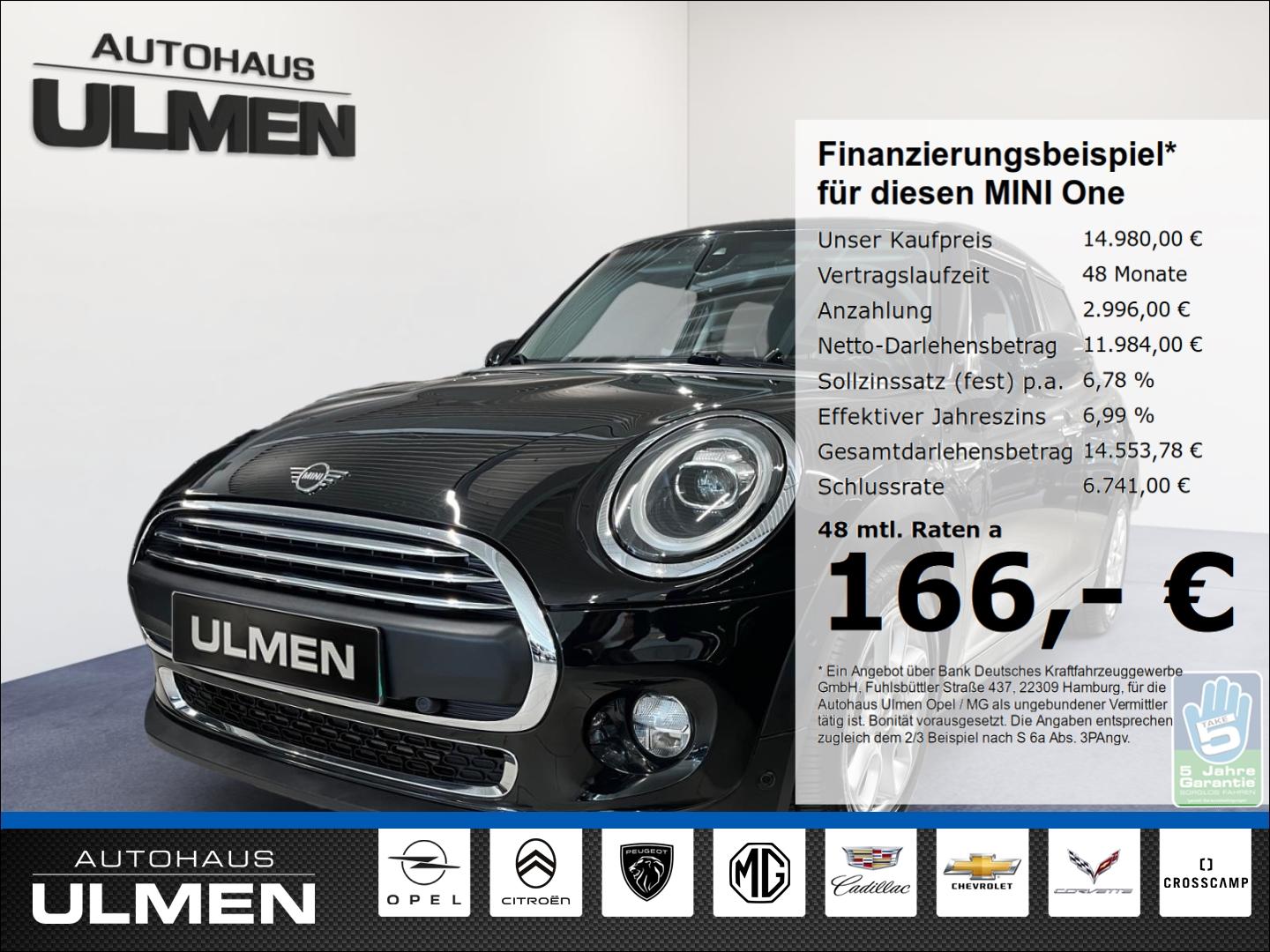 MINI One Navi LED-Schein.Klimaauto.+SHZ Alu+Allwetter