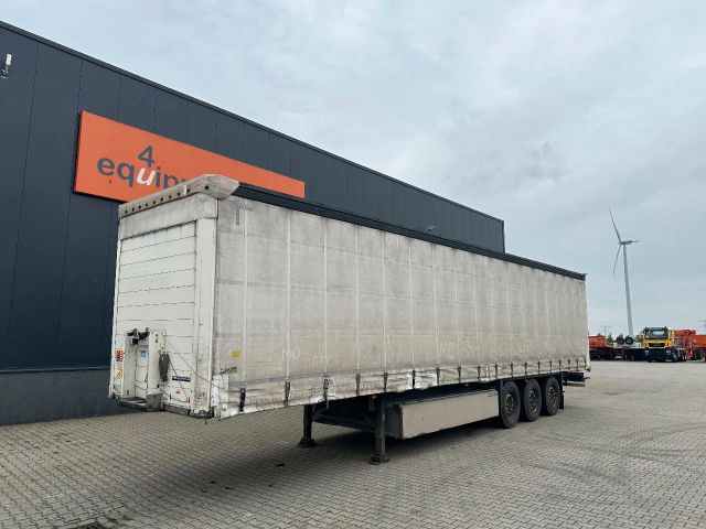 Schmitz Cargobull discbrakes, galvanised, palletbox, intern: 2.80m