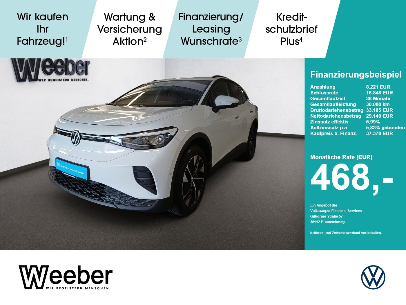 Volkswagen ID.4 Pro Move *KAMERA*KEYLESS*NAVI*ACC*SHZ*