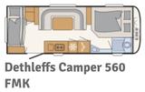 Dethleffs Camper 560 FMK - Offers