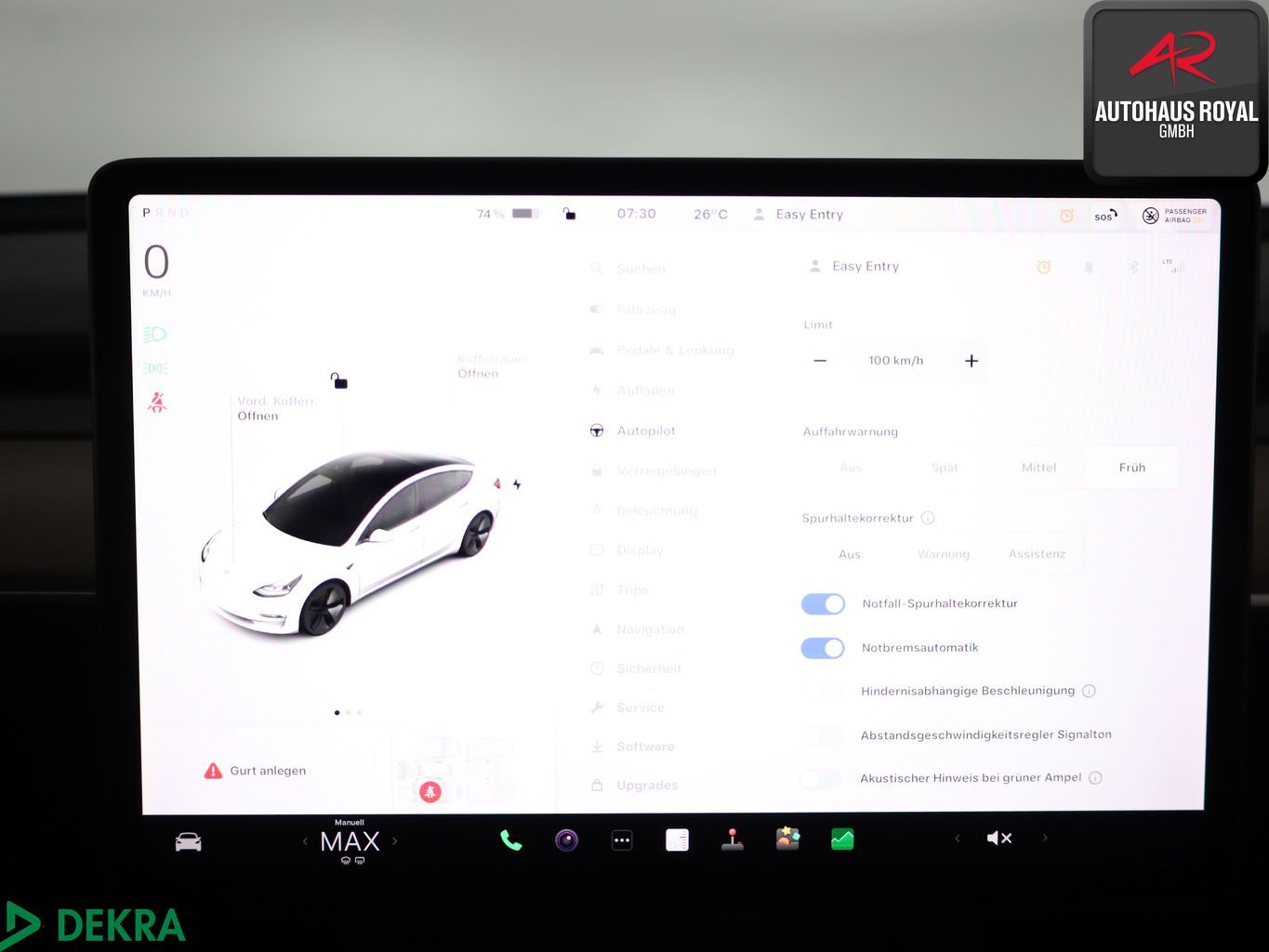 Tesla Model 3 RWD PANO KEYLESS ACC KAMERA WÄRMEPUMPE foto 19