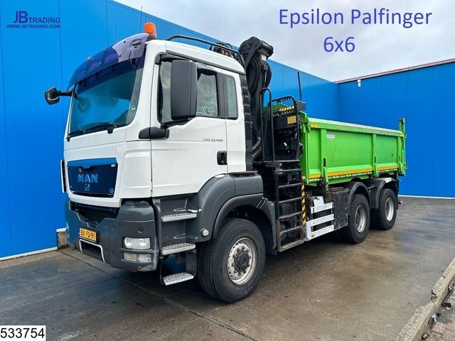 MAN TGS 33 480 6x6, Epsilon Palfinger