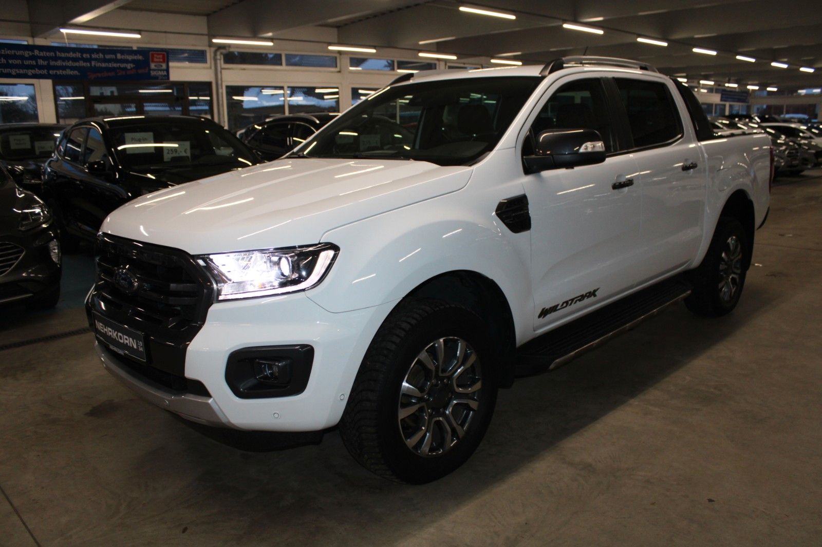 Fahrzeugabbildung Ford Ranger Wildtrak Automatik AHK LED CAM ACC STDHZ