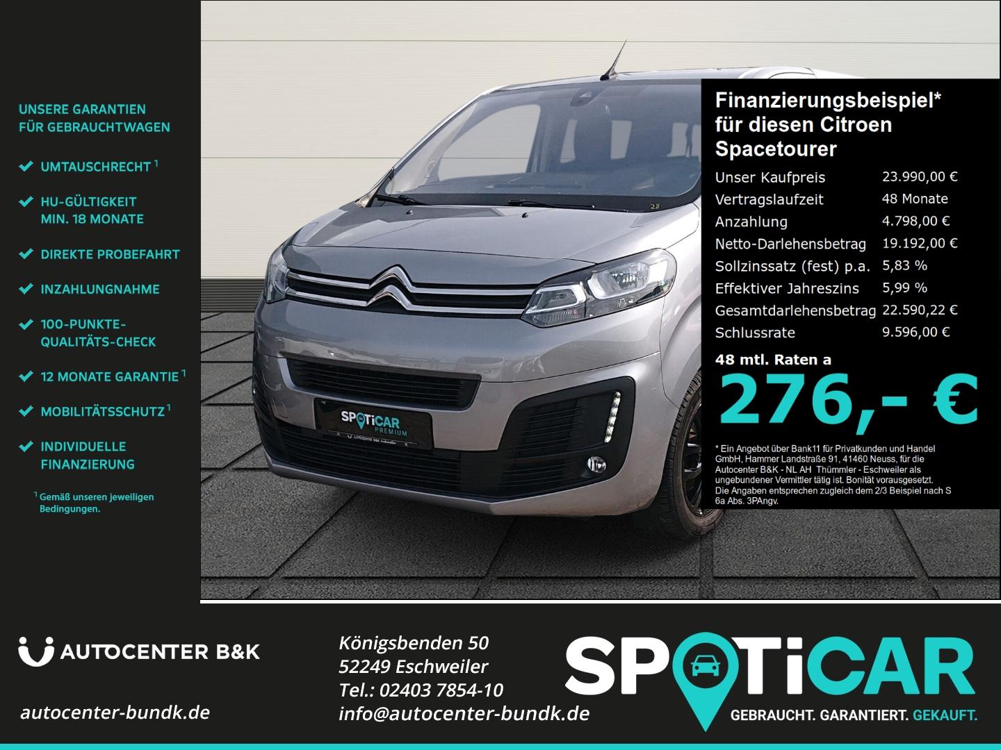 Citroën Spacetourer XL BlueHDi 120 Business 9-Sitzer Nav
