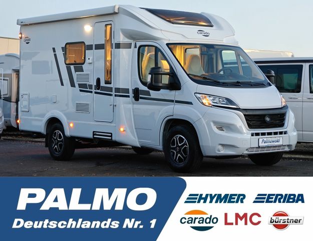 Carado T-135 - SAT, TV, 2x Batterie, Solar, Automatik!