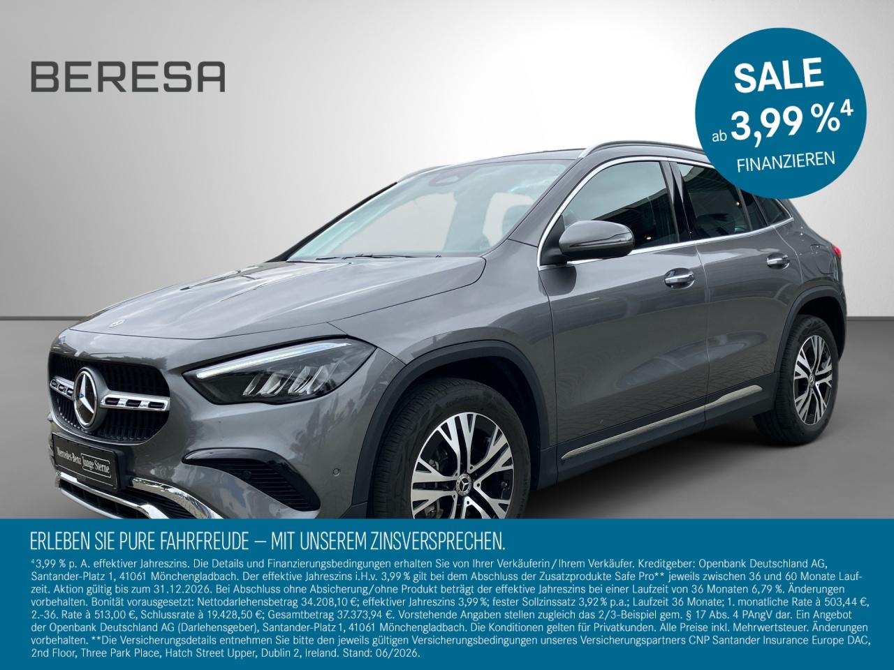 Mercedes-Benz GLA 250 4M Progressive LED Kamera Winter-P.
