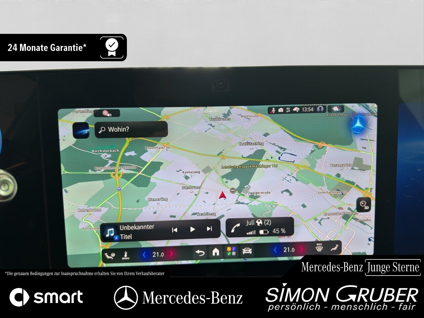 Fahrzeugabbildung Mercedes-Benz CLA 220 AMG Night Superscreen Pano Burm MBeam