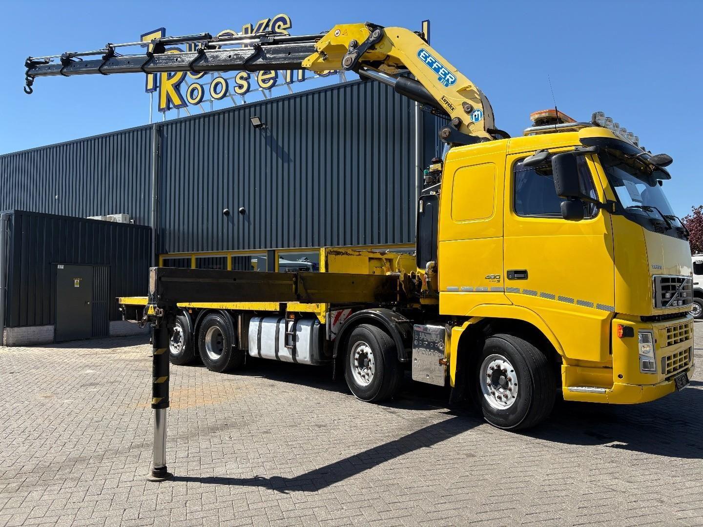 Volvo FH 480 + EFFER 850 6x HYDRAULIK + 8X2 Lenkung +