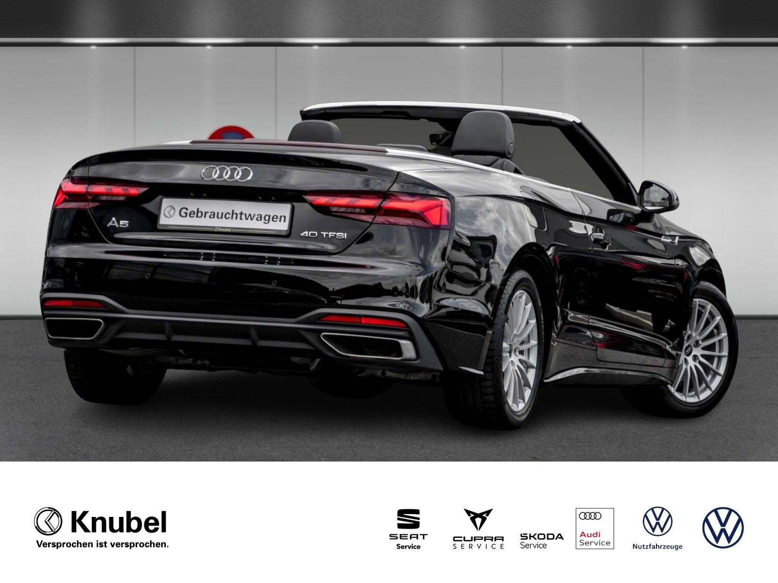 Audi A5 Cabriolet 40 TFSI S tronic Nav+ LED RKamera S imagem 2