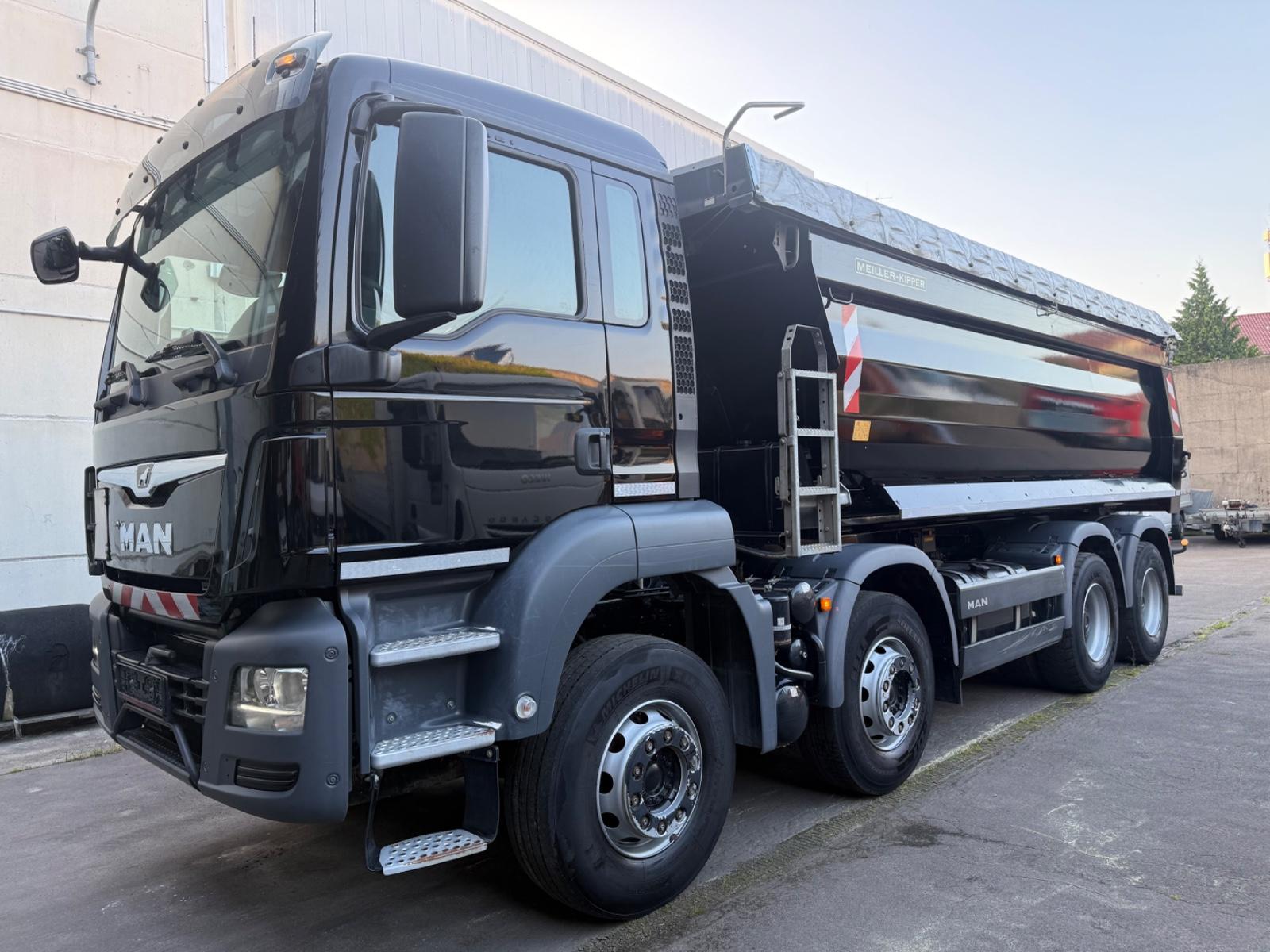 MAN TGS 37.430 MEILER 8X4  Blatt/Blatt