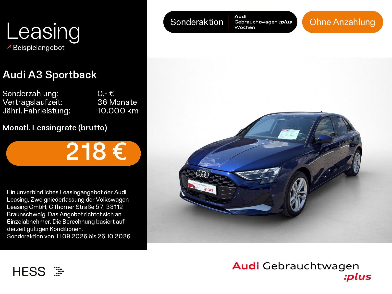 Audi A3 Sportback 35 TFSI advanced*NAVI-PLUS*LED*KAME