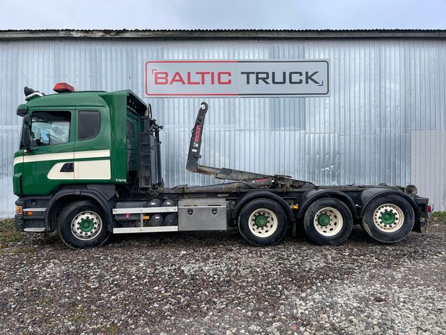 Scania R480 8x4 MULTILIFT 20T hook lift truck