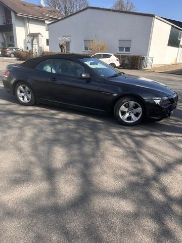 BMW 633i Cabrio Automatik Navi Vollleder