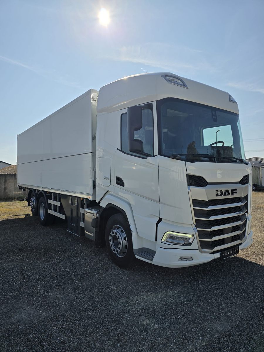 Fahrzeugabbildung DAF FAN XF 480 zikun Swing-Board u. Mitnahmestapl.