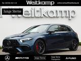 Mercedes-Benz AMG A 45 S 4M+ Night+Memory+Distronic+Burmester - blaue Mercedes-Benz A 45 AMG