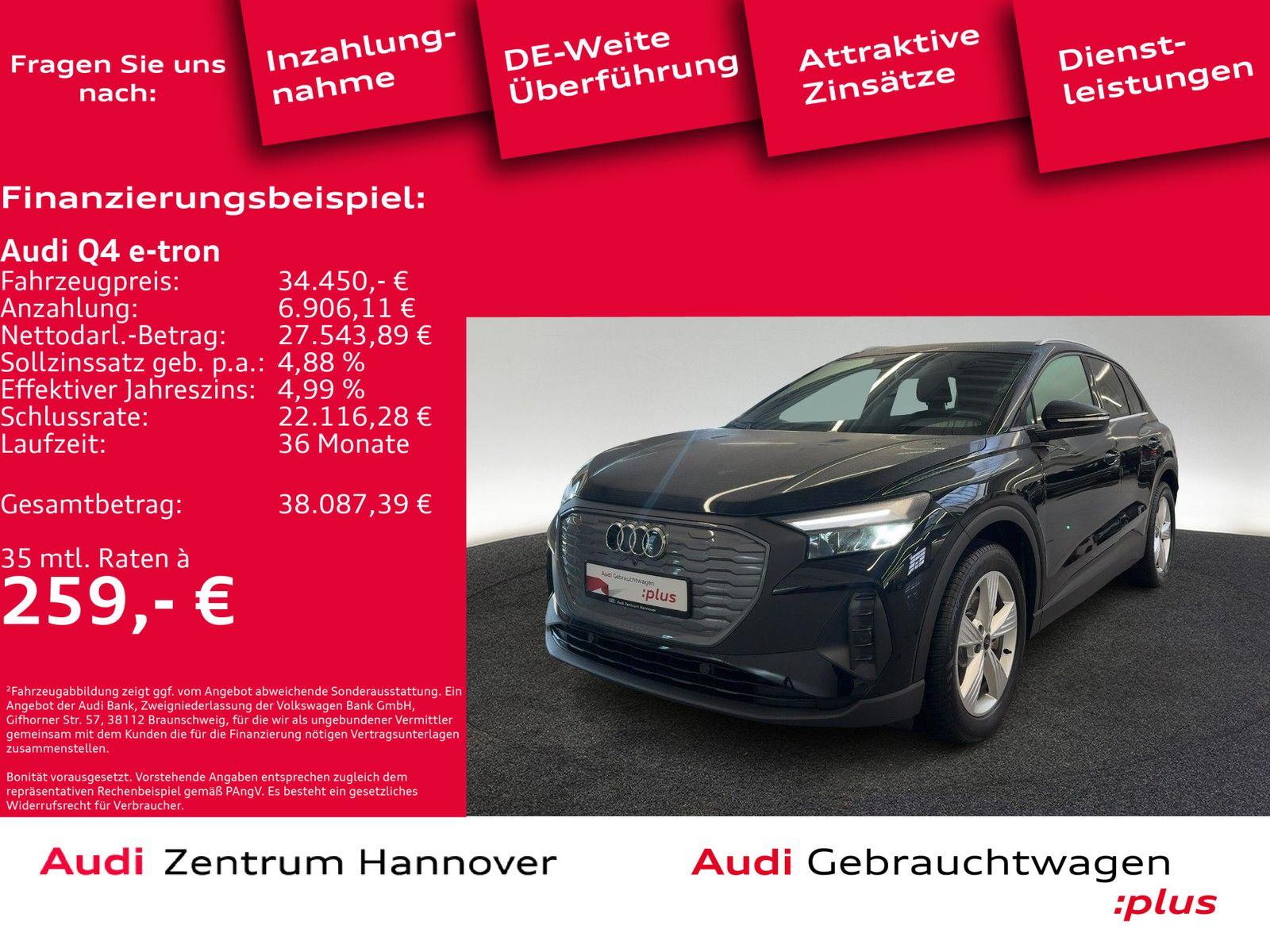 Audi Q4 e-tron 40 LED virtual Navi DAB