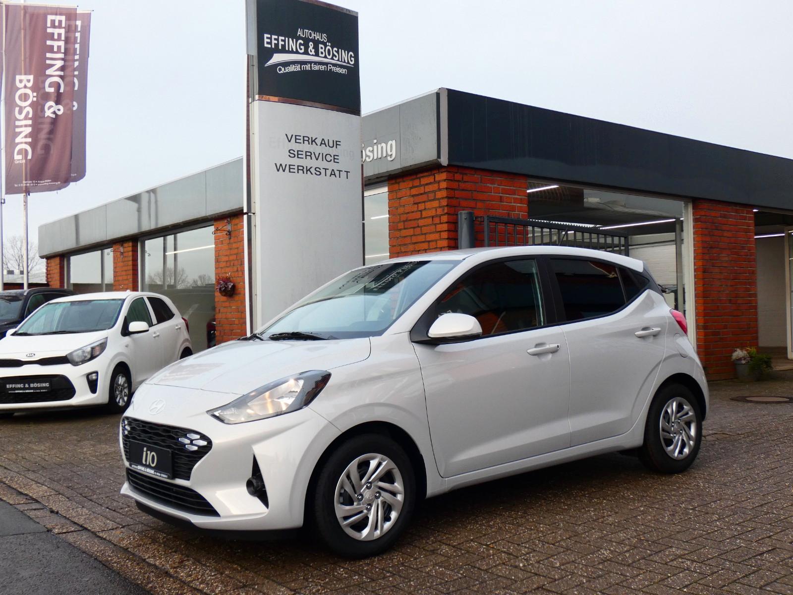 Hyundai i10 1.0-Klimaauto-Andr/Apple-TFT-AHK-SR+WR-ALU-