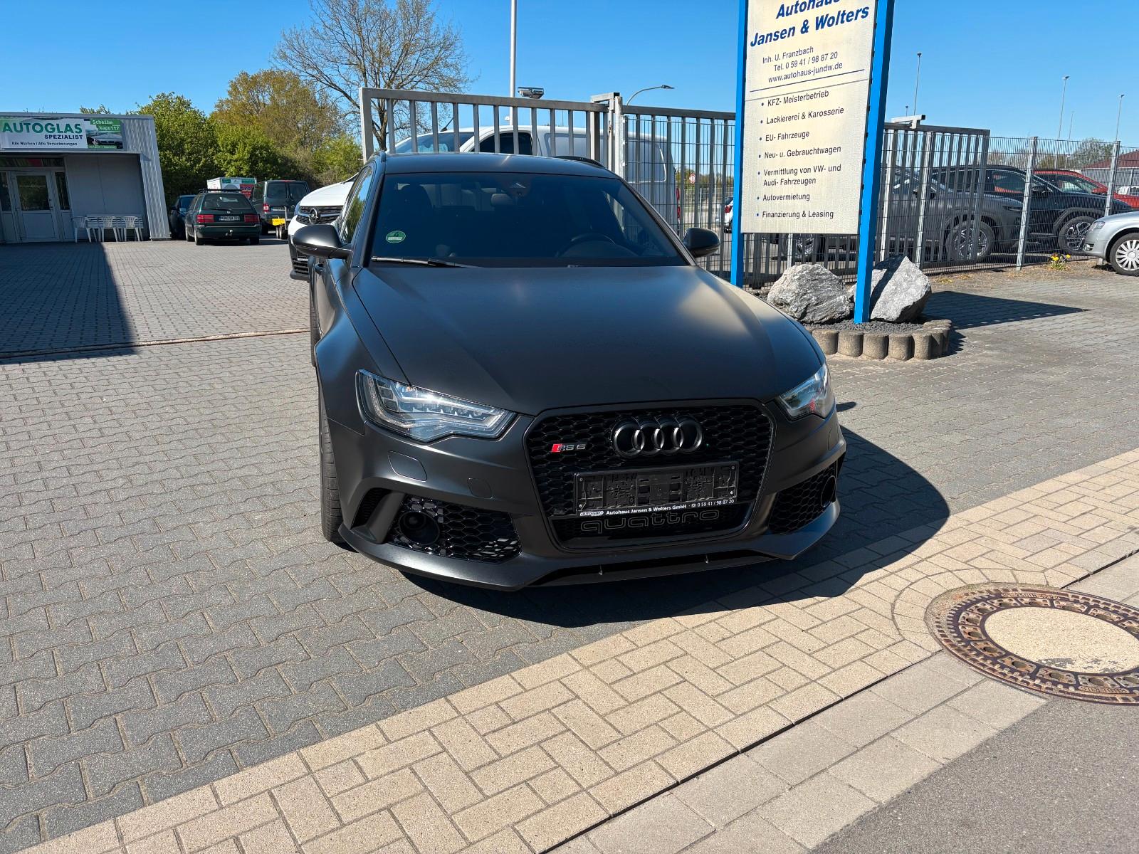 Audi RS 6 Avant 4.0 TFSI quattro Black MATT Akrapovic