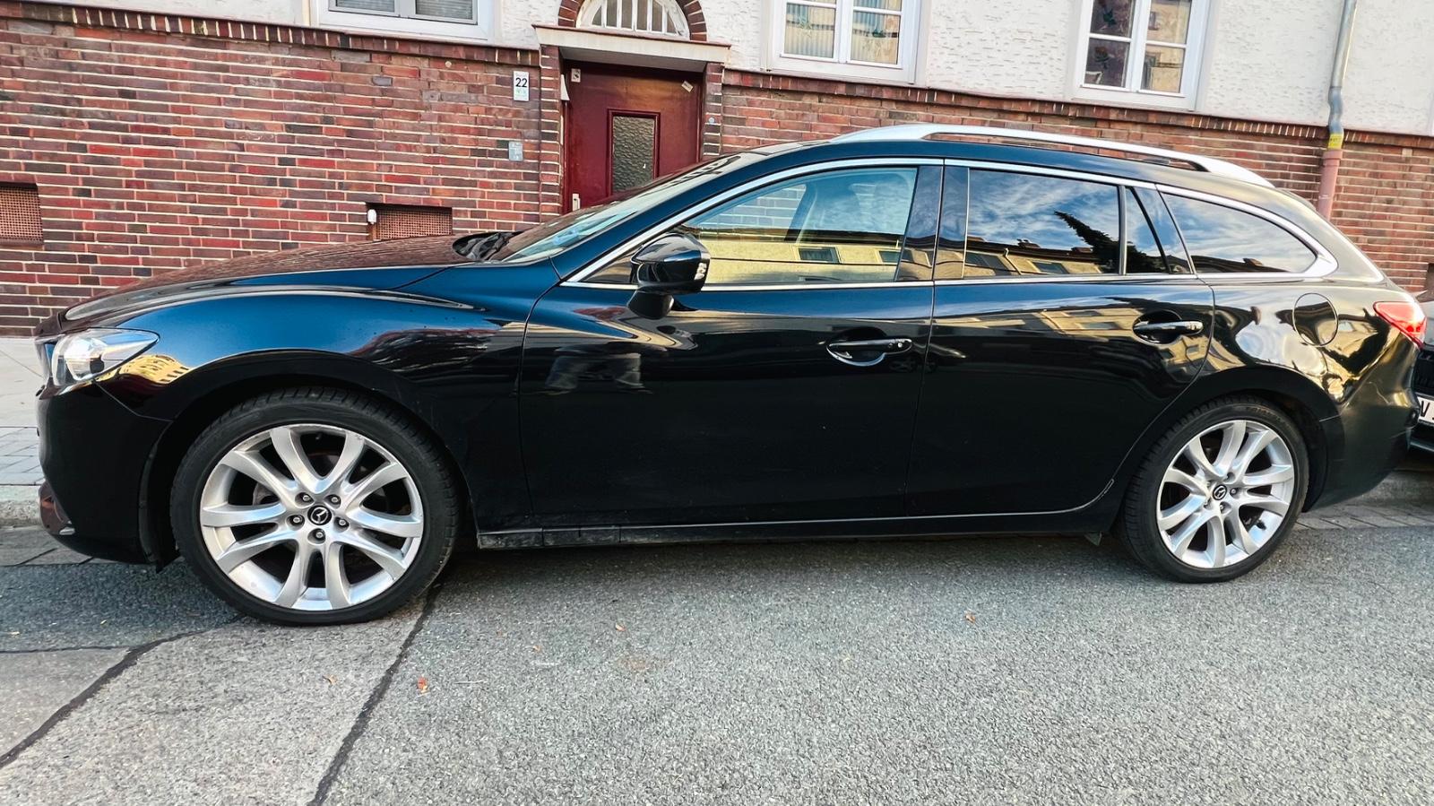 Mazda 6 2014 — rear view