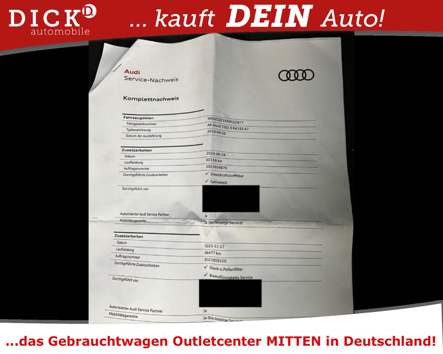 Fahrzeugabbildung Audi A6 Av. 40 TDI S-Tr.  LED/NAVI+/SHZ/VIRTUAL/RFK
