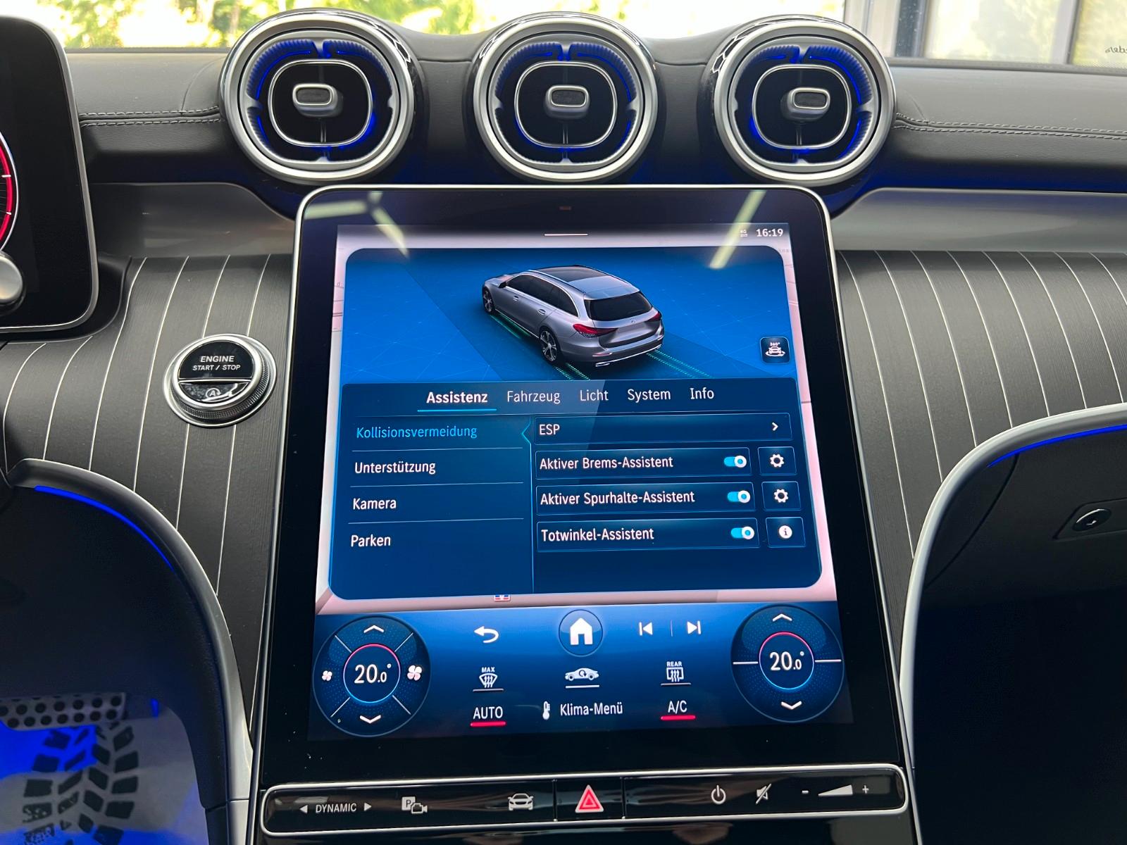 Mercedes-Benz C 220d T 9G AMG-LINE OLED AMBT+SOUND KAM AHK 19"