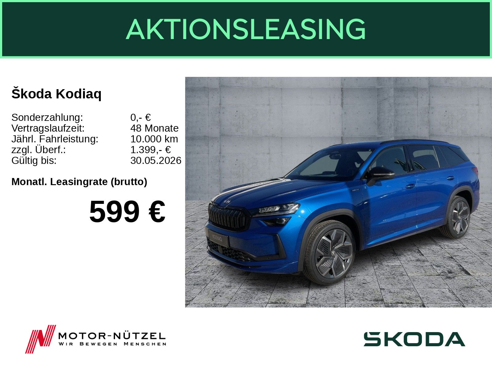 Skoda Kodiaq Sportline PANO AHK 360° DCC