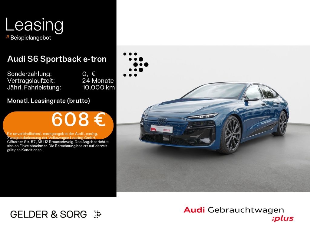 Audi S6 Sportback e-tron quattro Air*Pano*B&O*HuD*AHK