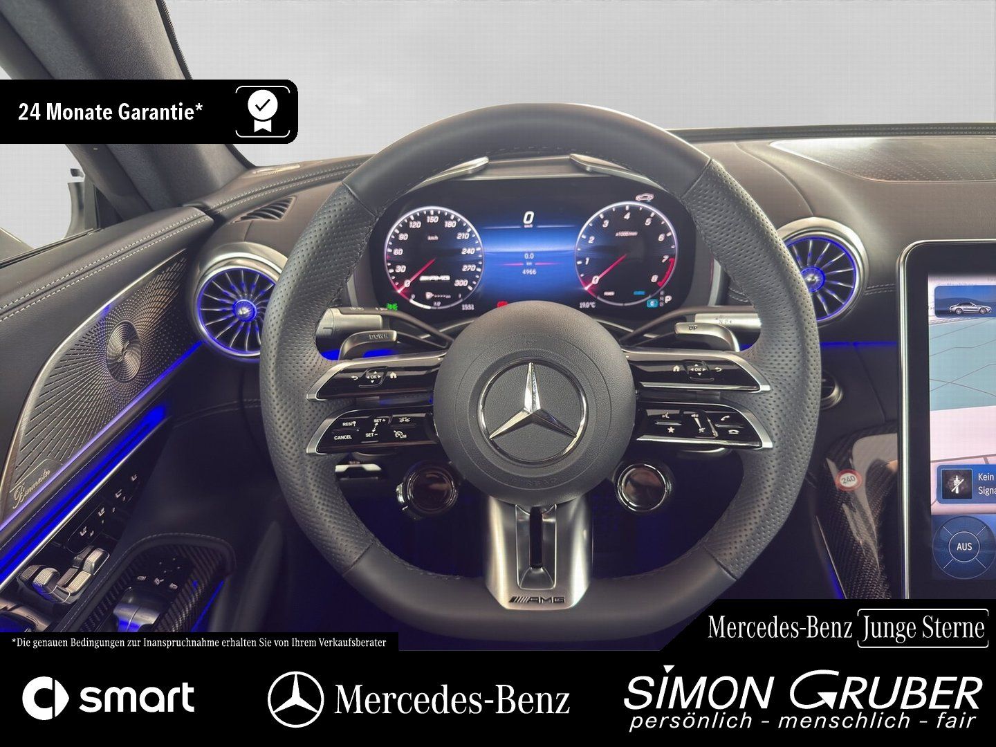 Fahrzeugabbildung Mercedes-Benz SL 43 AMG Carbon Sitzklima Massage Burm HUD HAL