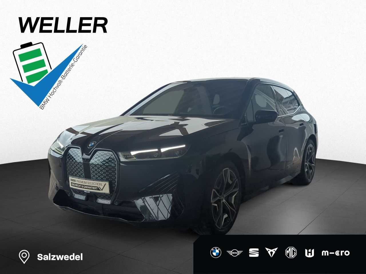 BMW iX xDrive40 Sport AHK Pano ACC Laser 360°Kamera