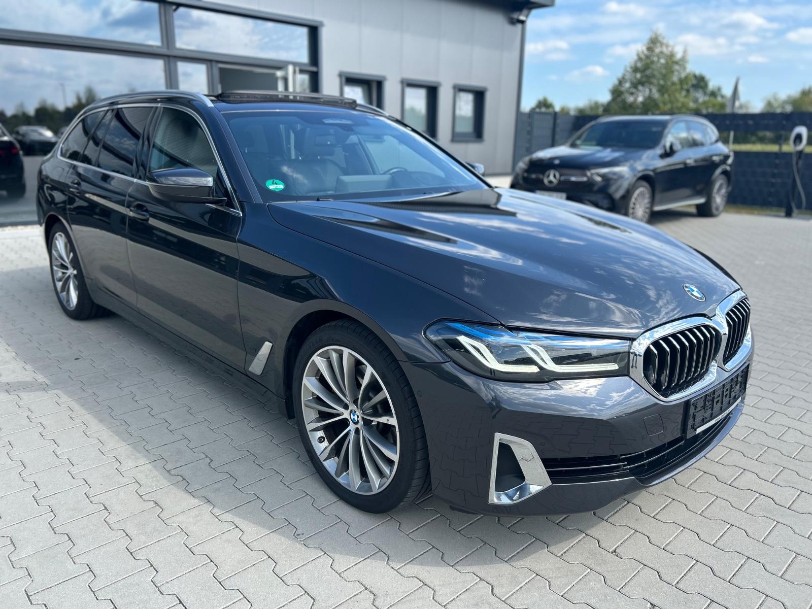 BMW 520d Luxury -HUD-Pano-BelüftSitze-Massage-Laser