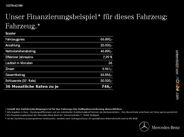 Porsche Boxster 718 GTS LEDER NAVI PASM BI-XENON