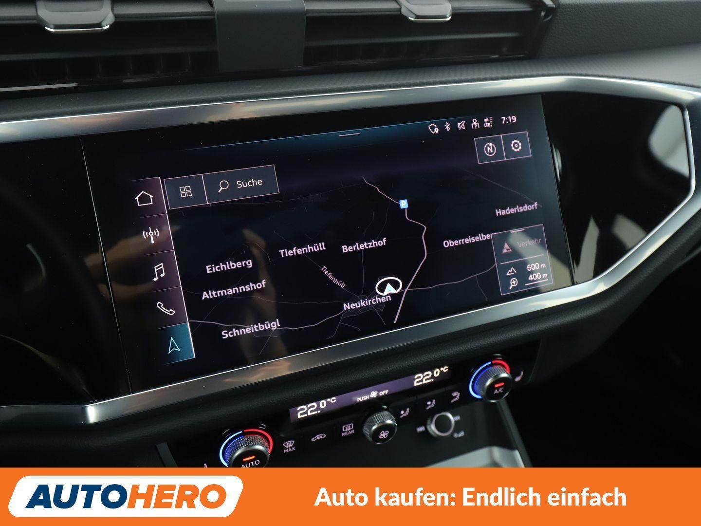 Audi Q3 45 TFSI quattro S line Aut.*NAVI*CAM*TEMPO*, миниатюра 21