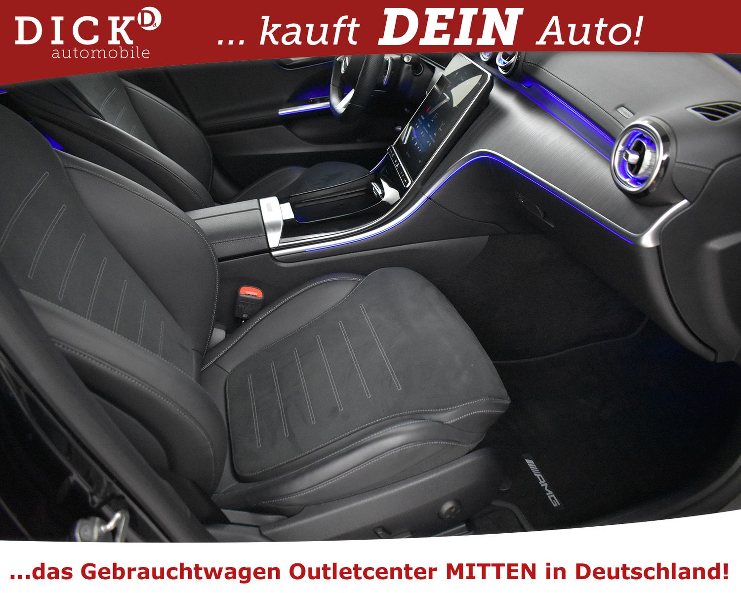 MERCEDES-BENZ C 200 4Mat 2X AMG Line WIDE+NAVI+LED+SHZ+360+19" - Image 12