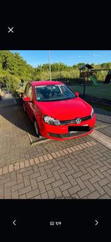 Volkswagen VW Golf VI 1.6 Trendline, 60 TKM, rot, BJ ... - Volkswagen Golf: G60