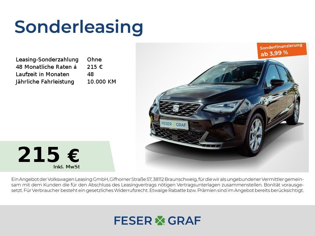 Seat Arona FR 1.0TSI LED/ASSISTENZ-XL/FULL-LINK/SHZ