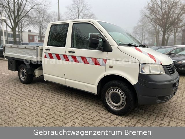 Volkswagen T5 1.9TDI Transporter Pritsche Doppelkabine*AHK*