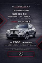 Mercedes-Benz GLK 220 GLK GLK 220 CDI BlueEfficiency 4Matic - Mercedes-Benz GLK 220 Gebrauchtwagen in Stuttgart