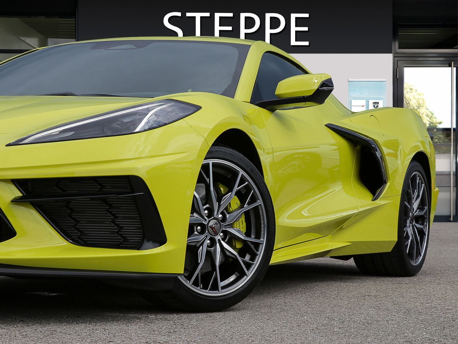 Corvette C8 Stingray Coupe 6,2 V8 3LT Europamodell STEPPE