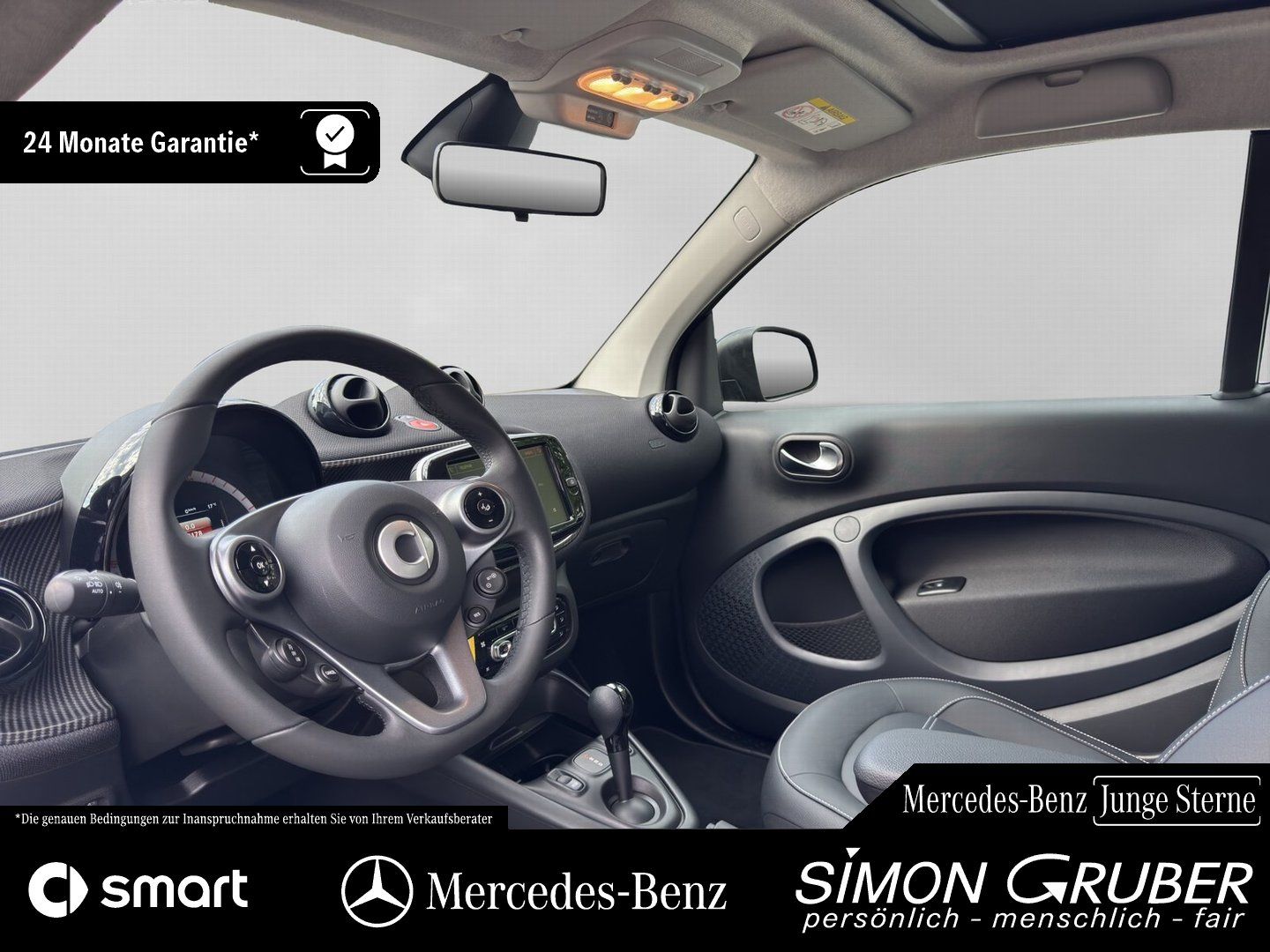 Fahrzeugabbildung Smart Smart fortwo EQ Prime Premium Leder Carbon