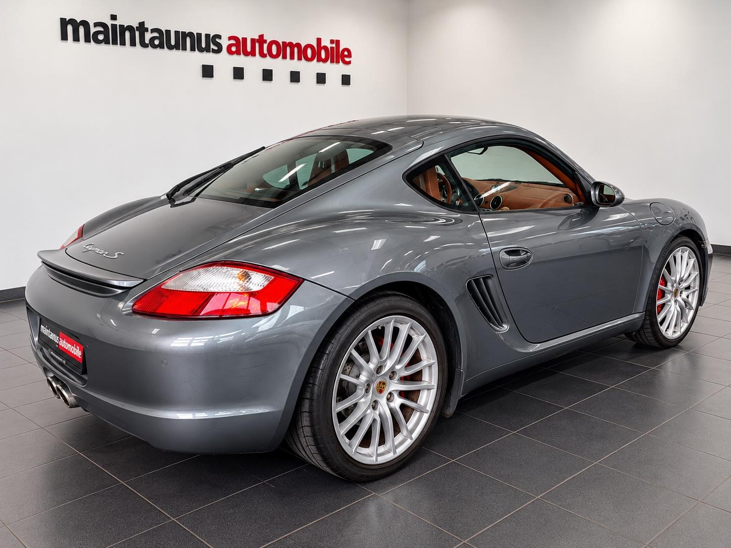 PORSCHE CAYMAN S - 295 CV - BVA - CUIR - GPS