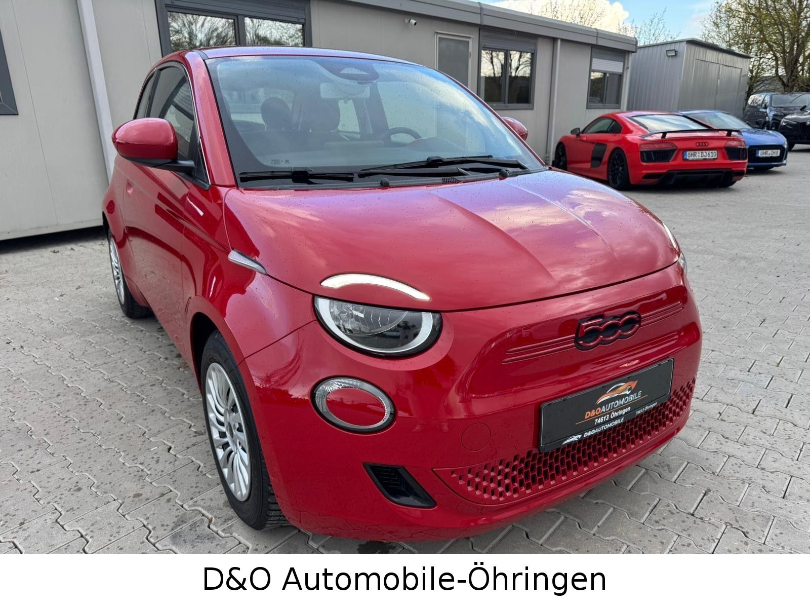 Fiat 500e Red LM-Felgen DAB 70KW