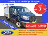 Ford Transit Pritsche L2 LANG Doka 7-Sitz+AHK+PDC - Ford Transit mit Diesel-Antrieb: 7sitzer