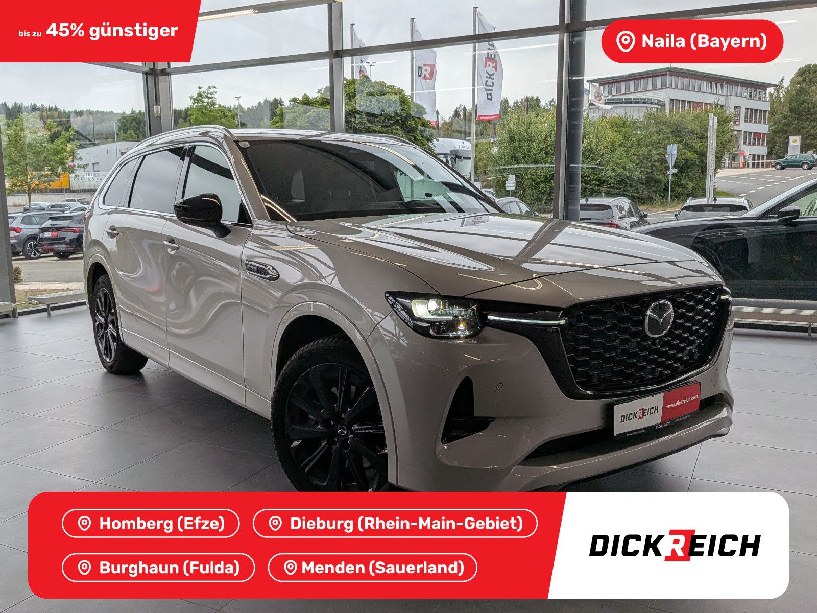 Vehicle image Mazda CX-80 3.3L E-SKYACTIV D 254 HOMURA+ 7-seat Pano