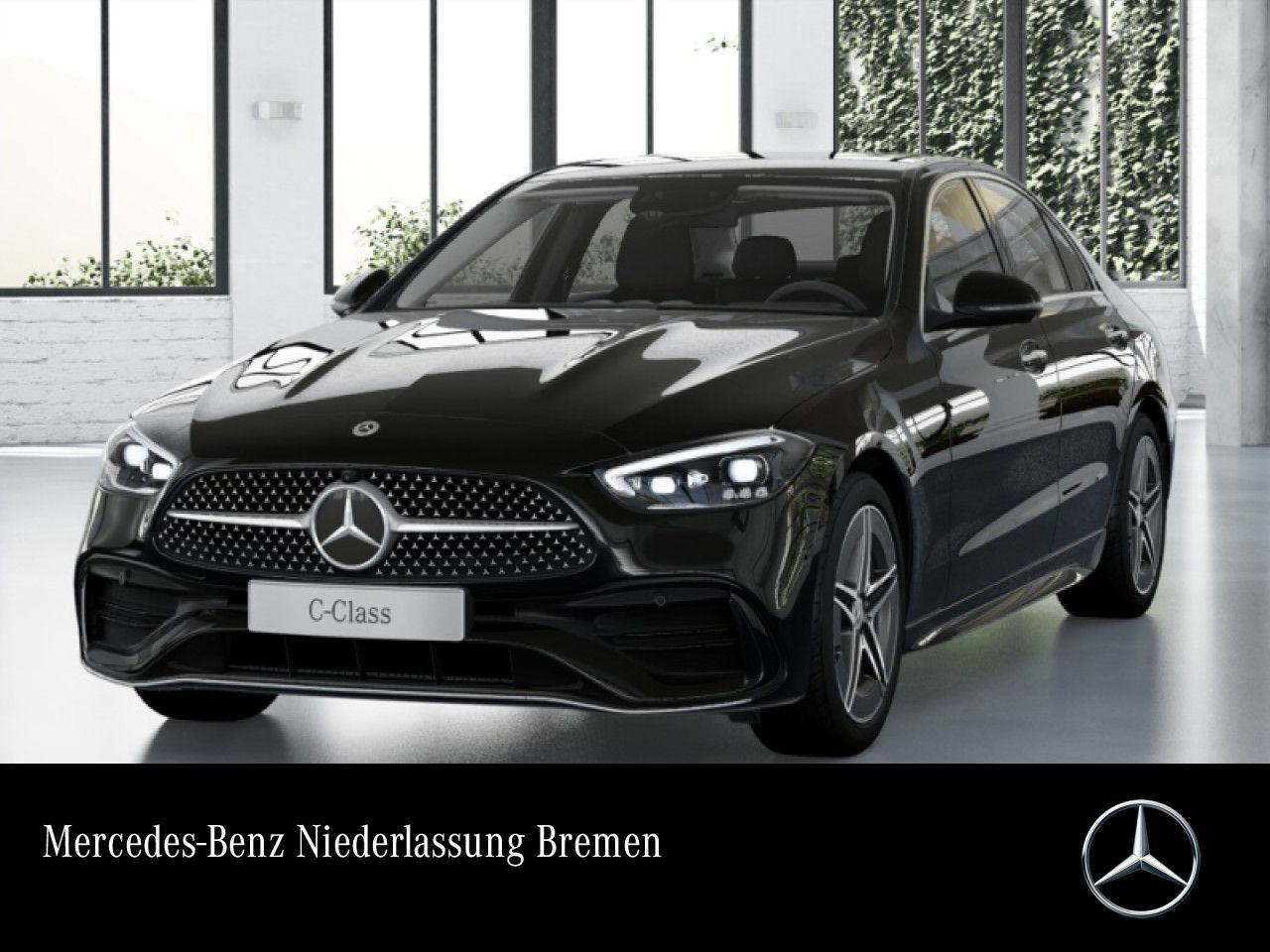 MERCEDES-BENZ C 180 AMG Prem/DigiLig/Distr/AHK/Memory/360°/FA
