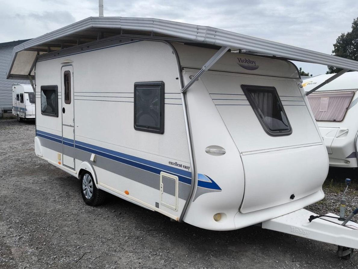 Hobby 495 UFE excellent easy FESTBETT VORZELT 1. HD