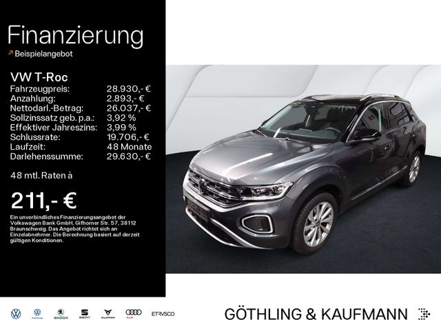 Volkswagen T-ROC 1.5TSI DSG Style* AHK*LED+*Navi*SHZ*