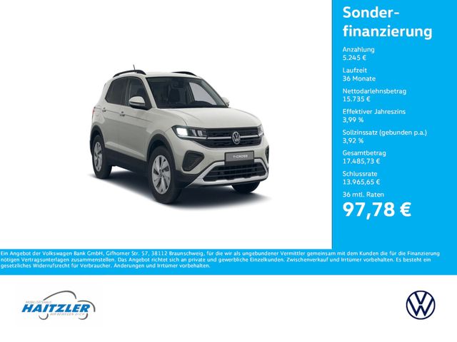 Volkswagen T-Cross Life 1,0 TSI + Sitzheizung + ACC + LED